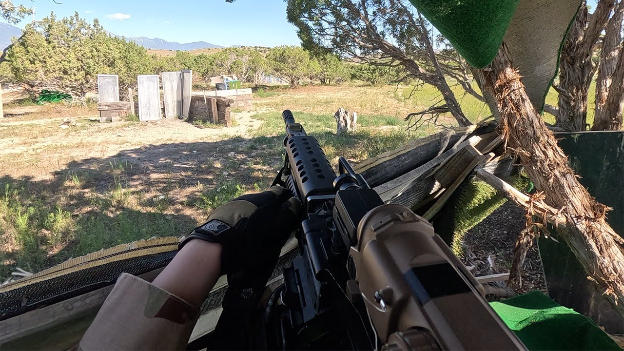 SAW in the Summer: M249 at Eagle Mountain, UT Airsoft