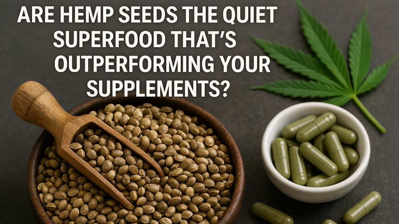 Still Taking 3 Supplements? Hemp Seeds Just Did It All in One Bite