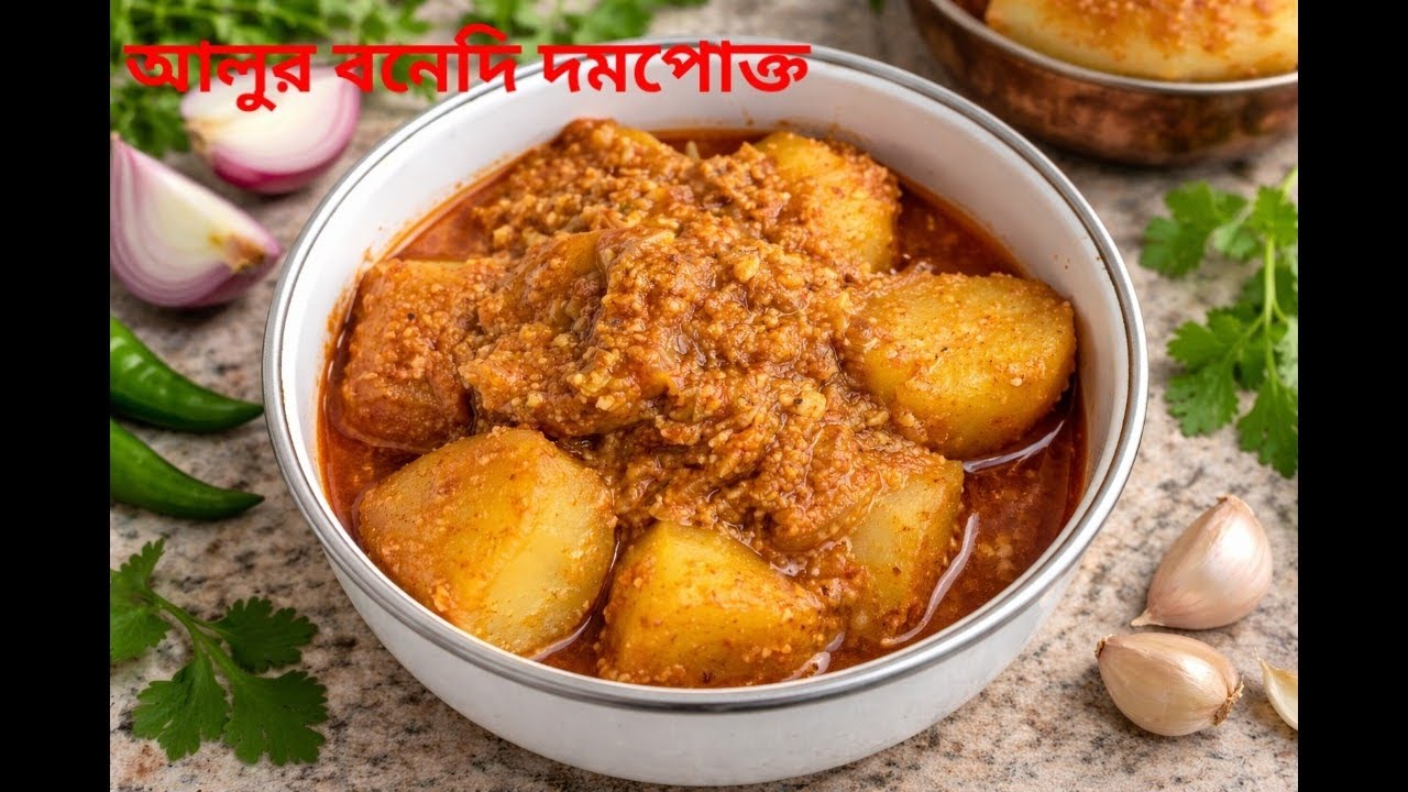 পুরোনো দিনের স্বাদে আলুর দম | Traditional Bengali Aloor Dum।@shreerrannaghar 