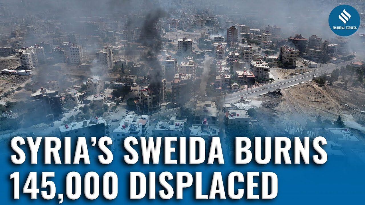 Syria Crisis: 145,000 Displaced in Sweida Amid Deadly Clashes | Ground Report