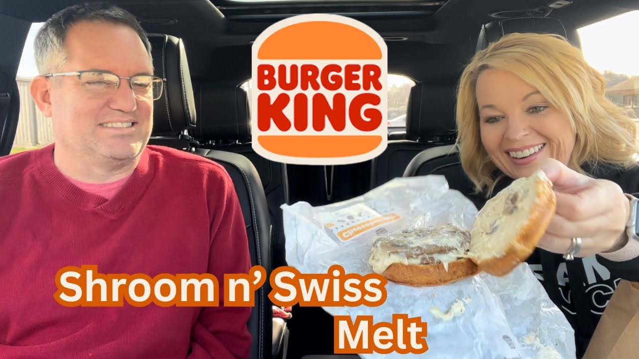 Burger King Shroom n' Swiss Melt & Cheesy WHAT?