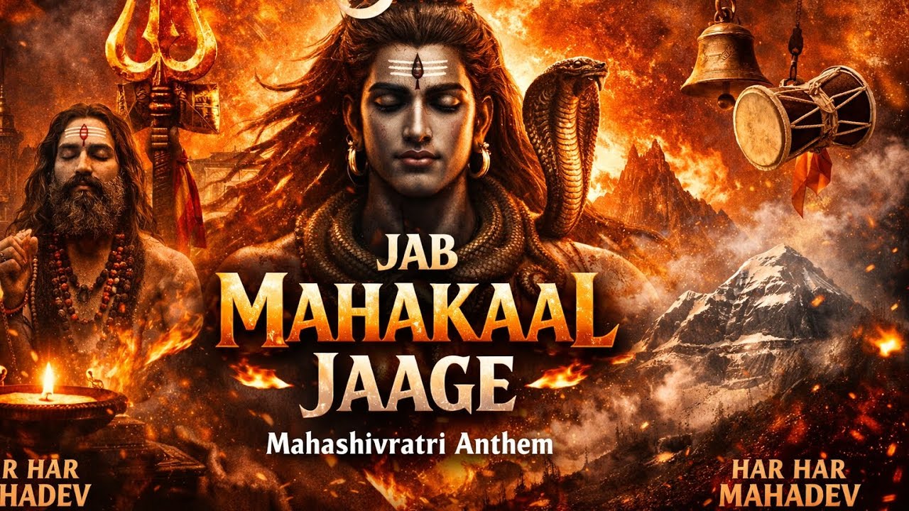 Mahakaal Jaage | Powerful Mahashivratri Song 🔱 | Har Har Mahadev Bhakti Anthem 2026 #mahakal #shiv