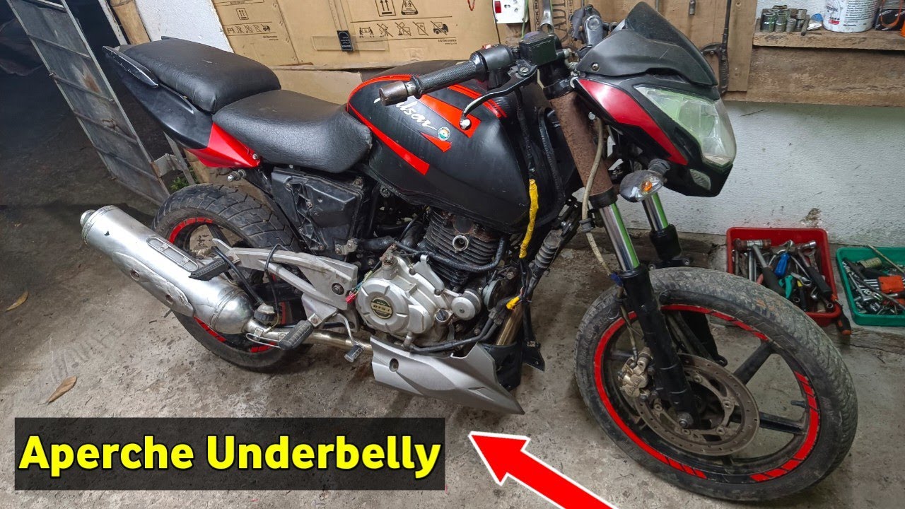 Aperche 160 Underbelly in Ns200/220F #theindianworkshop