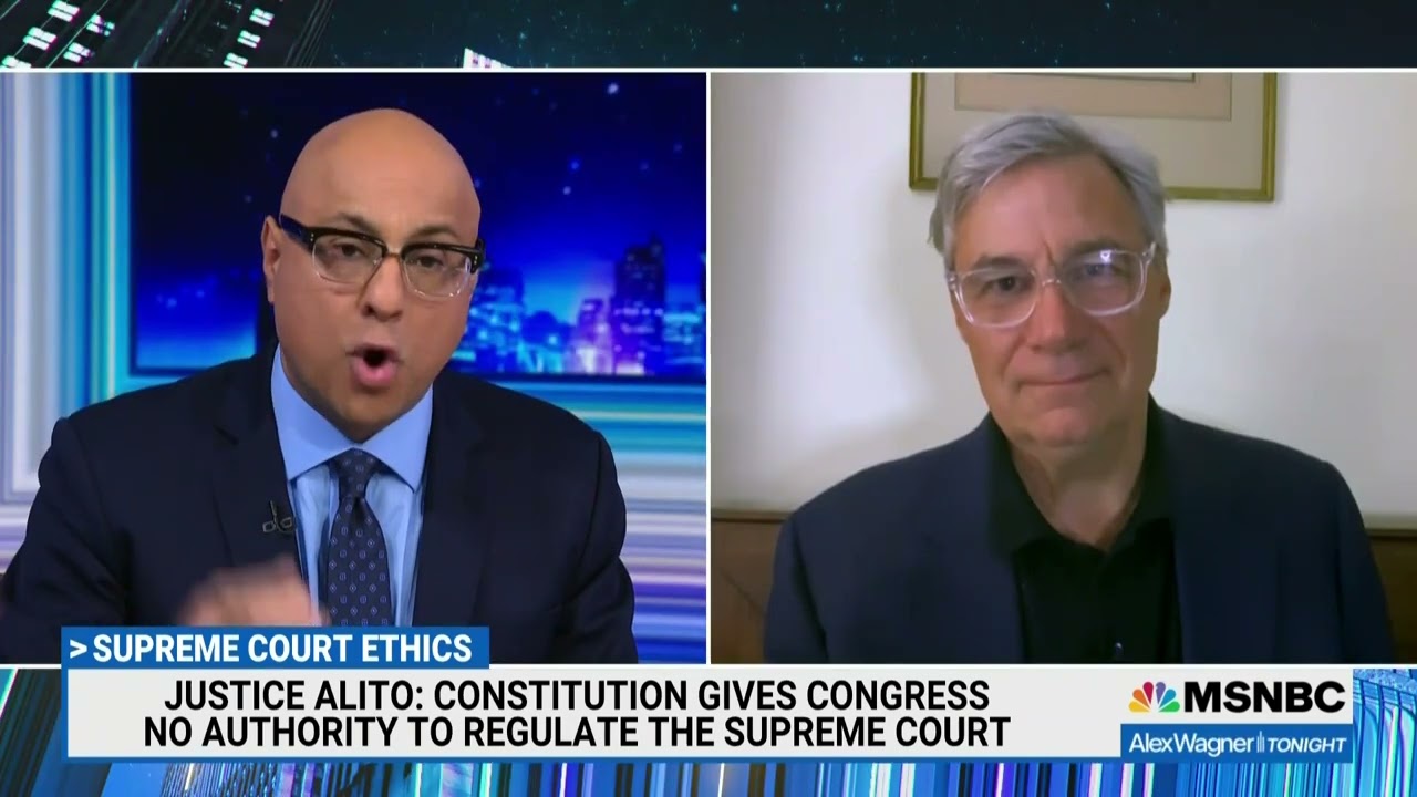 Sen. Whitehouse Joins Ali Velshi to Discuss the Latest in the Supreme Court's Ethics Crisis