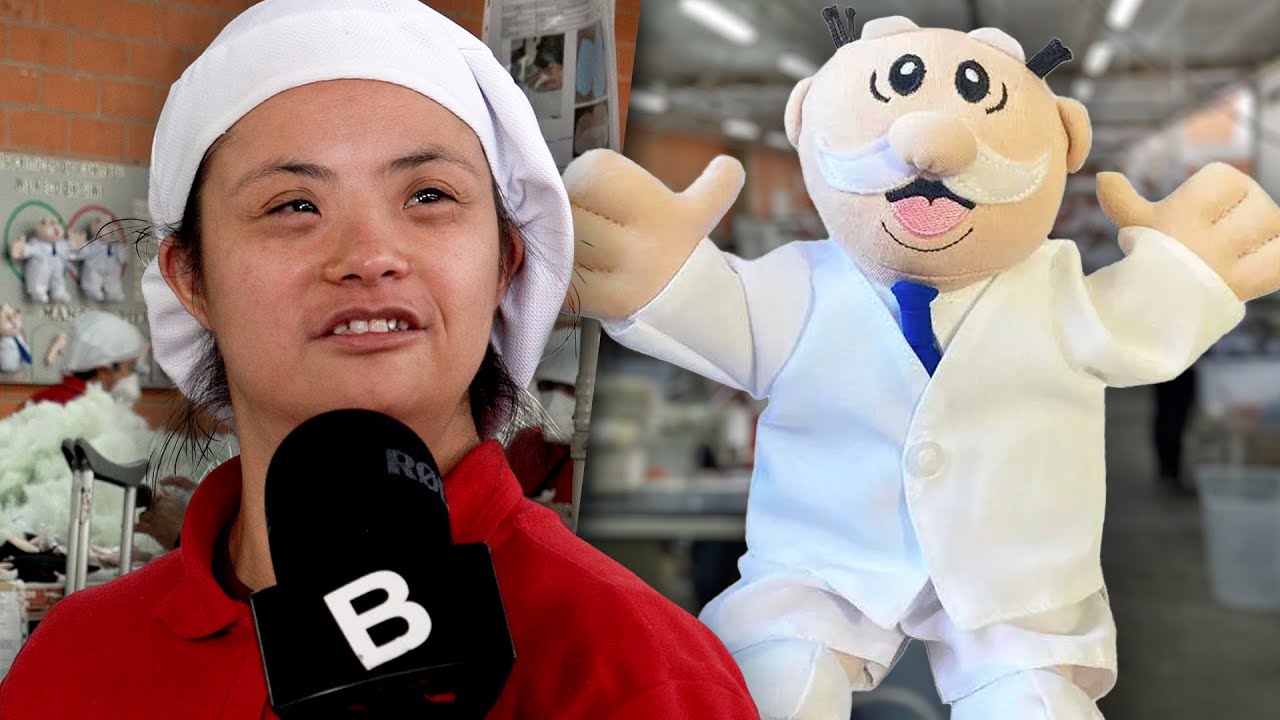 Los peluches del Dr. Simi son hechos por personas con discapacidad