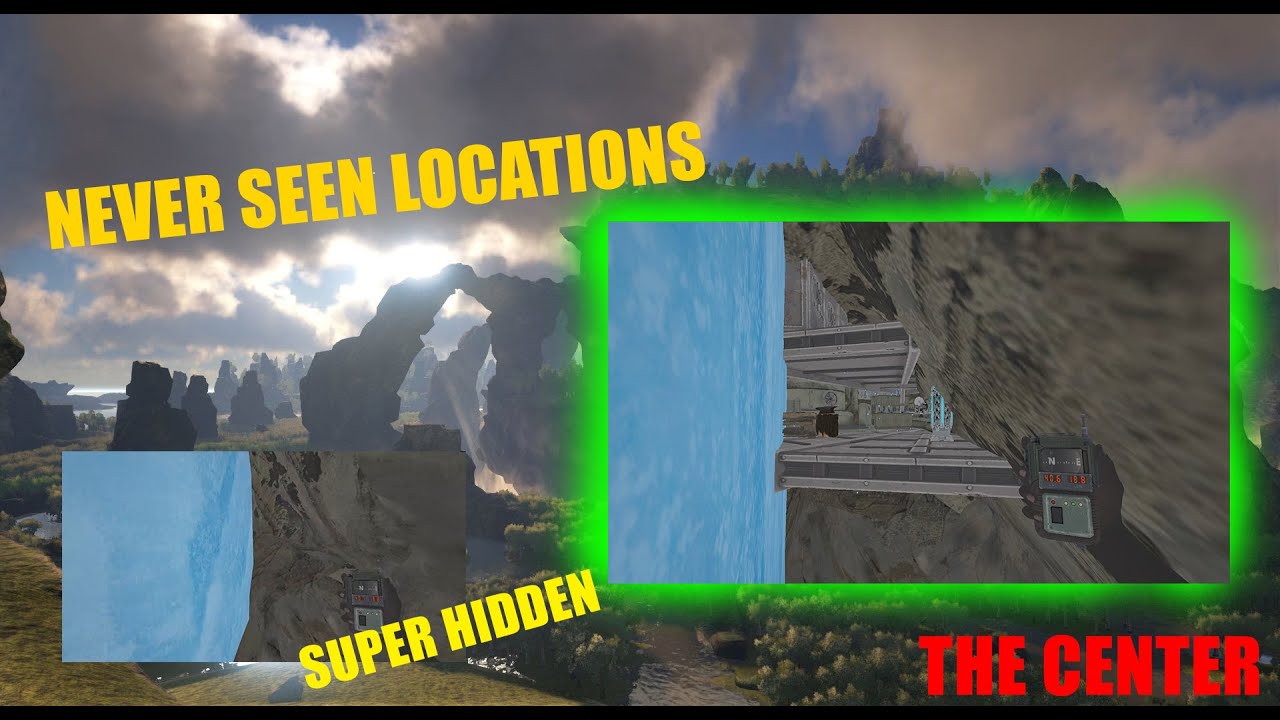 Best Hidden Base Locations (Never Seen)The Center | Ep.2 | Ark Survival