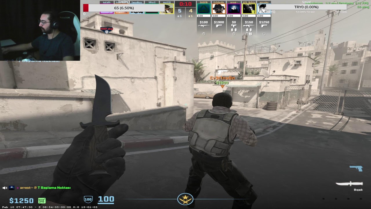İbre tersine döndü faceit 10 road to 2k !komut