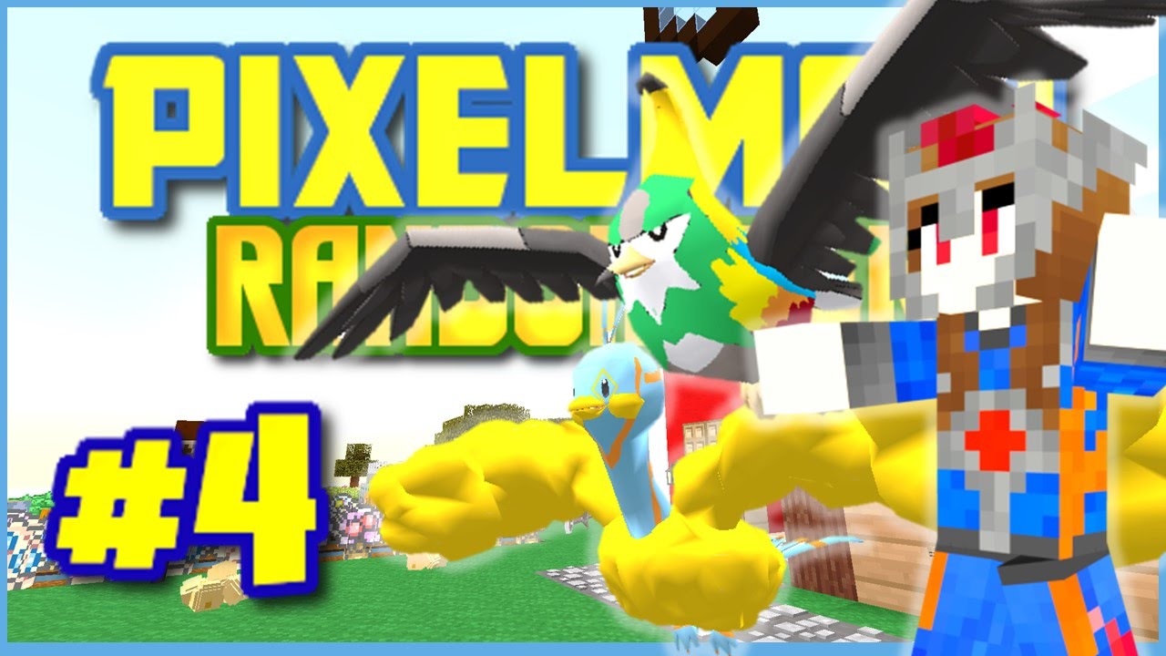 Pixelmon Randomizer S3 ★ FIRST GYM BATTLE! Episode 4 (Minecraft Roleplay)