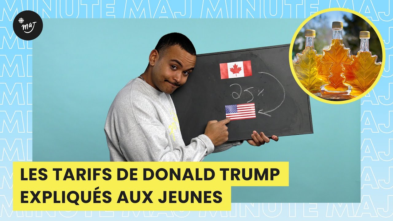 Les tarifs de Donald Trump expliqués aux jeunes | Minute MAJ