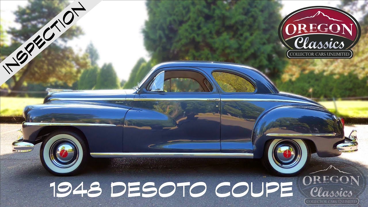 1948 DESOTO COUPE DELUXE - OREGON-CLASSICS