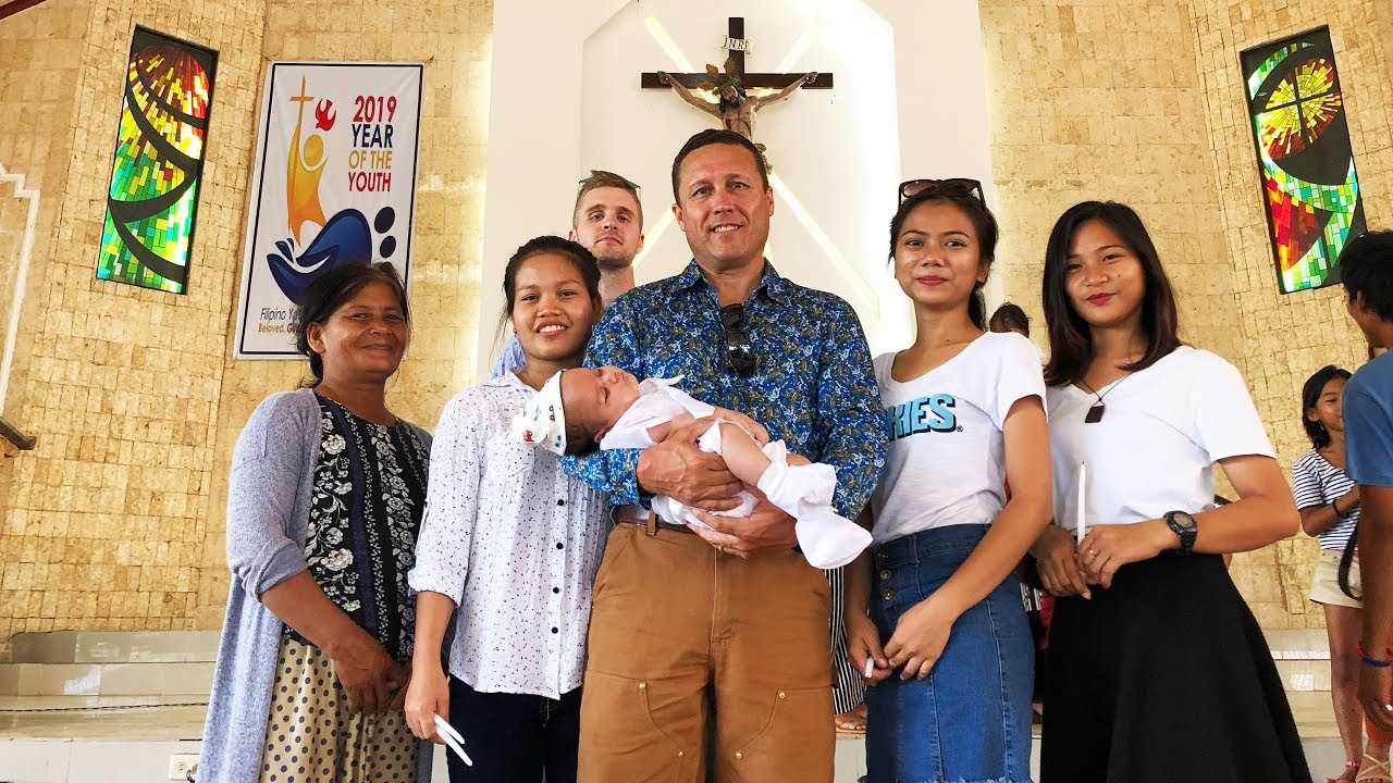 Christening a Baby in the Philippines and the AFTER PARTY