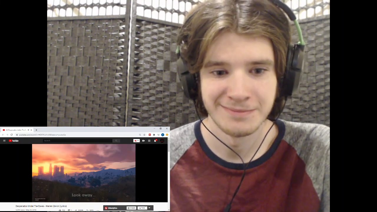 First listen to Warren Zevon - Desperados Under the Eaves (REACTION)