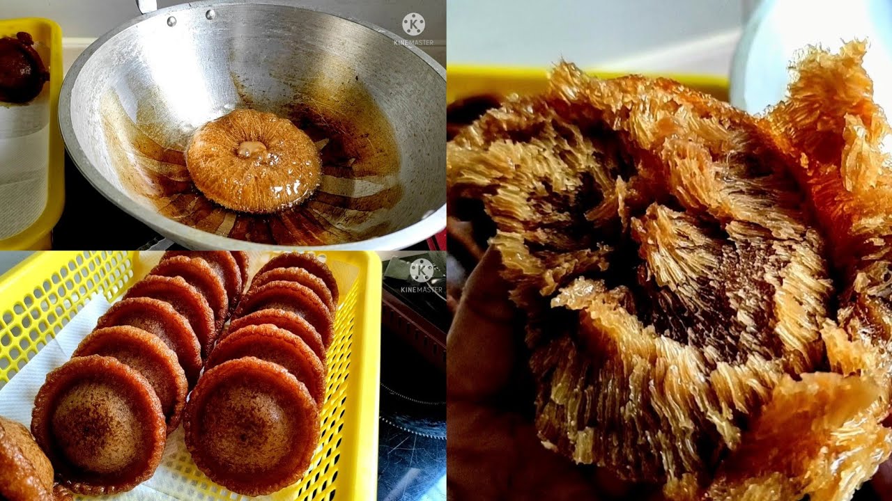 Kue CUCUR berserat dan bertopi