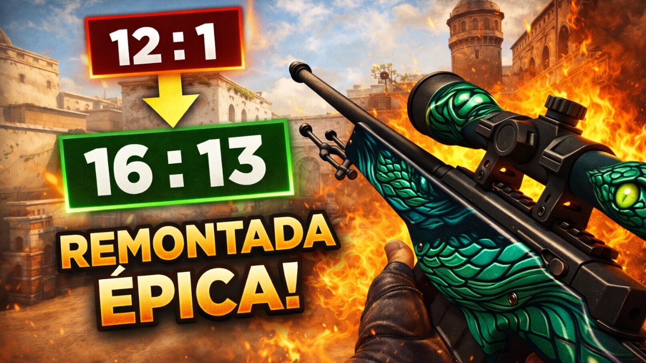 REMONTADA IMPOSIBLE 12-1 a 16-13 😱 | 3v5, 150 PING y CAOS TOTAL - Dust2 Premier
