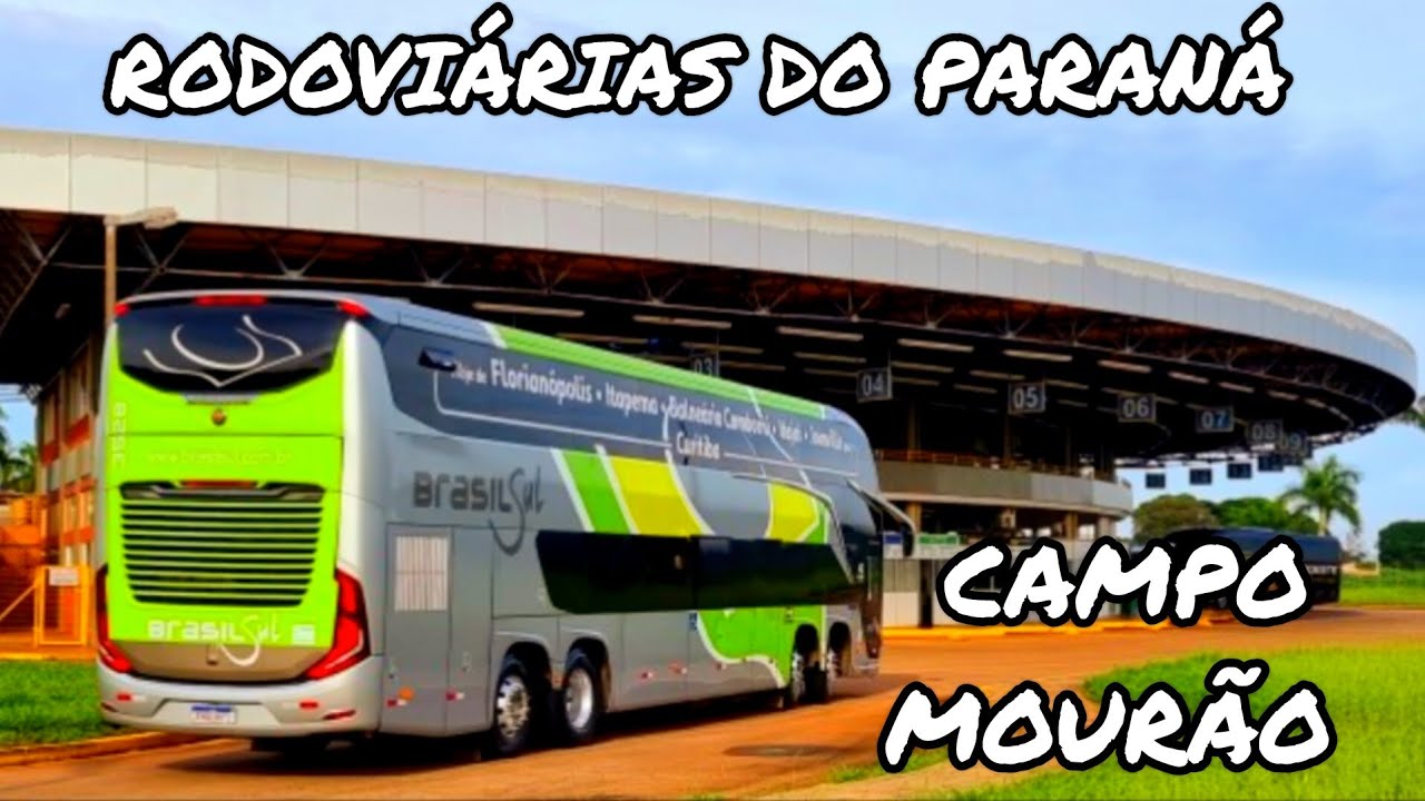 RODOVIÁRIA DE CAMPO MOURÃO/PR | TODAS AS LINHAS INTERESTADUAIS, INTERNACIONAIS E INTERMUNICIPAIS