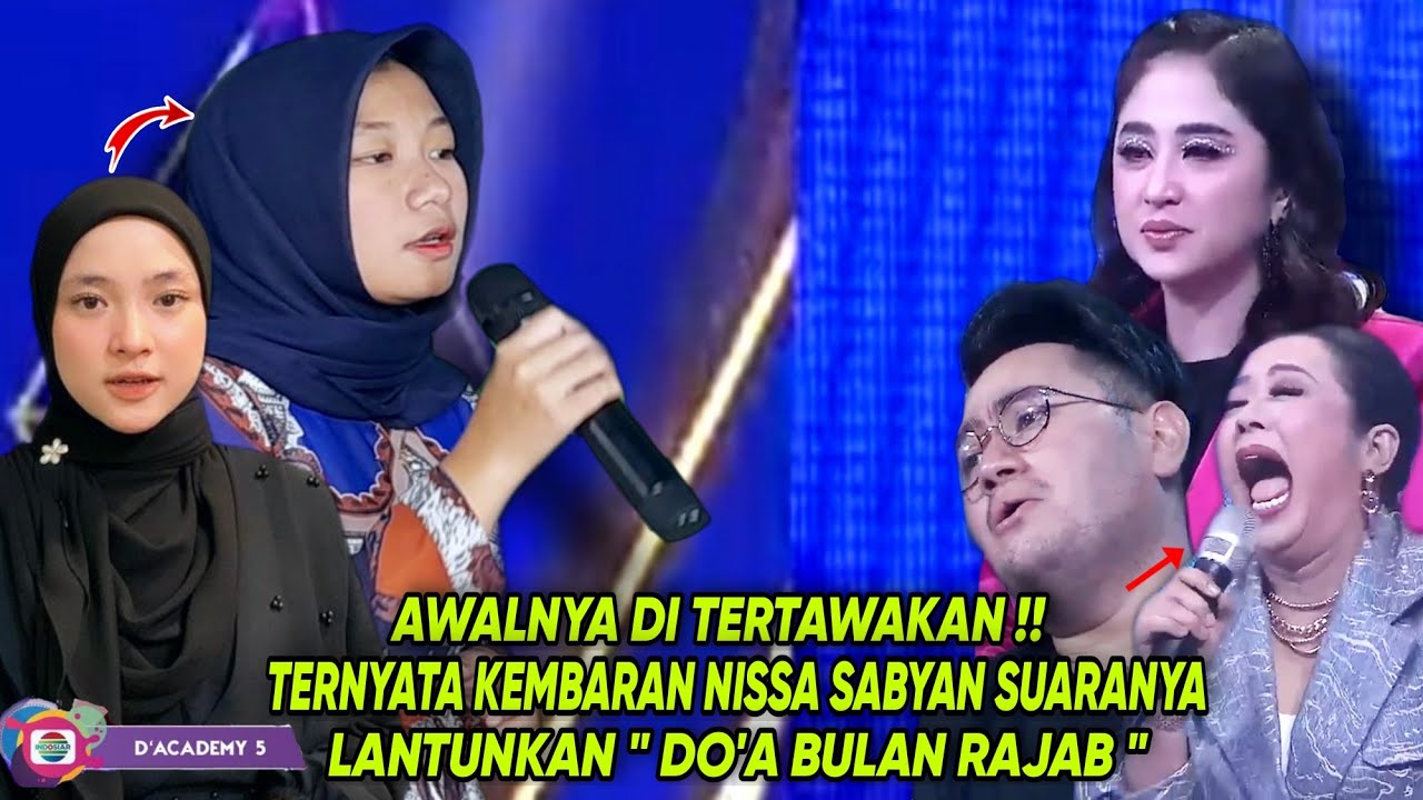 Awalnya Di Tertawakan!!Akhirnya Juri Kagum Saat Peserta Lantunkan Doa Bulan Rajab|D'Academy 5 Parodi