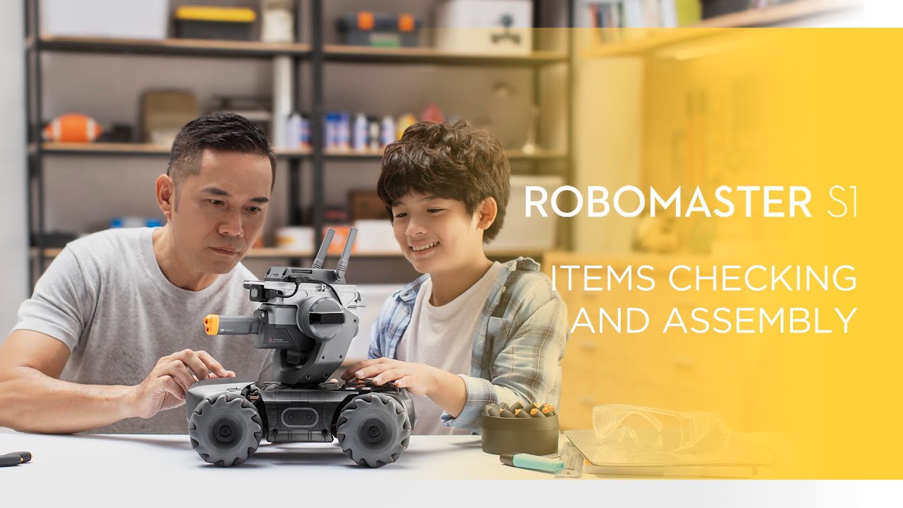How to Assemble RoboMaster S1