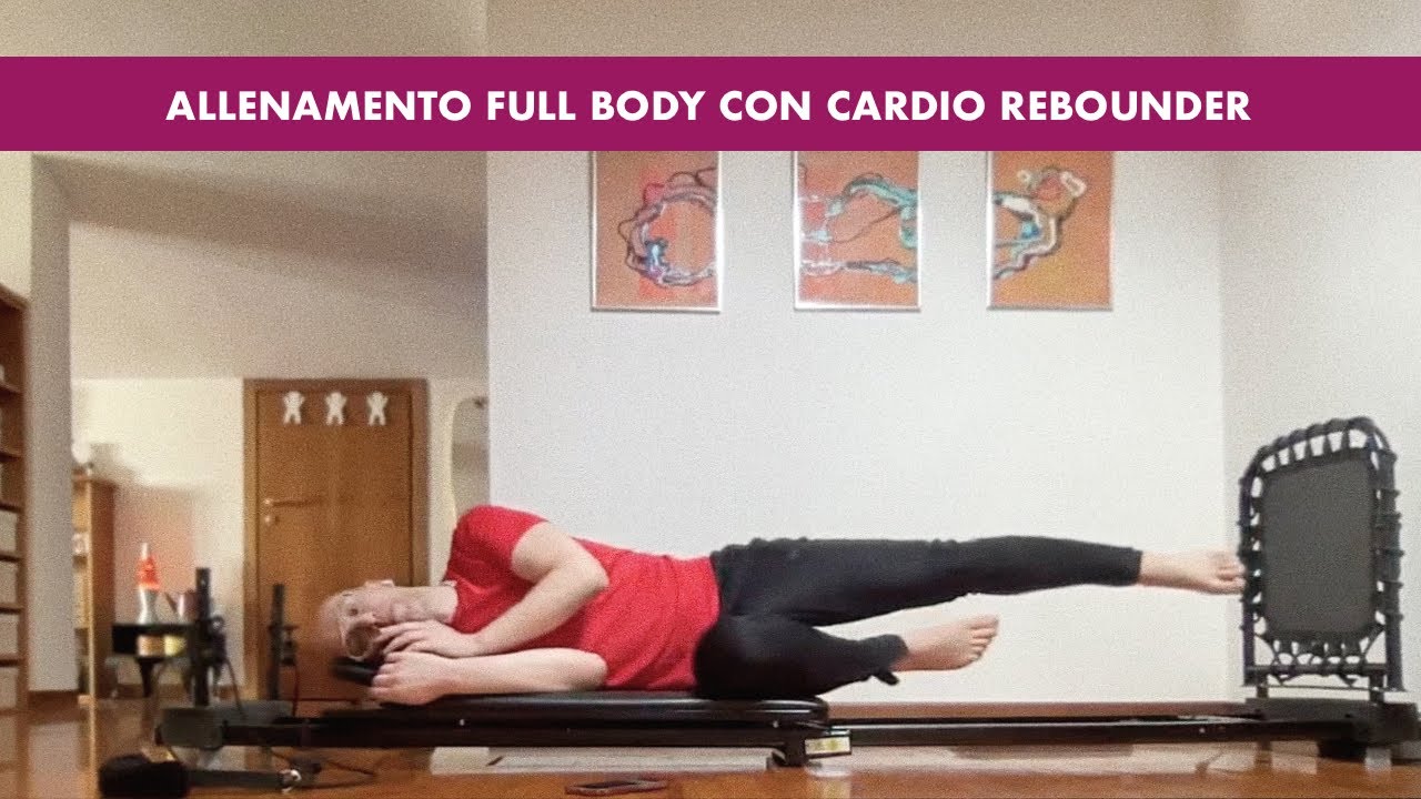 Esercizi Aeropilates • Allenamento Full Body con Cardio Rebounder • Intermedio