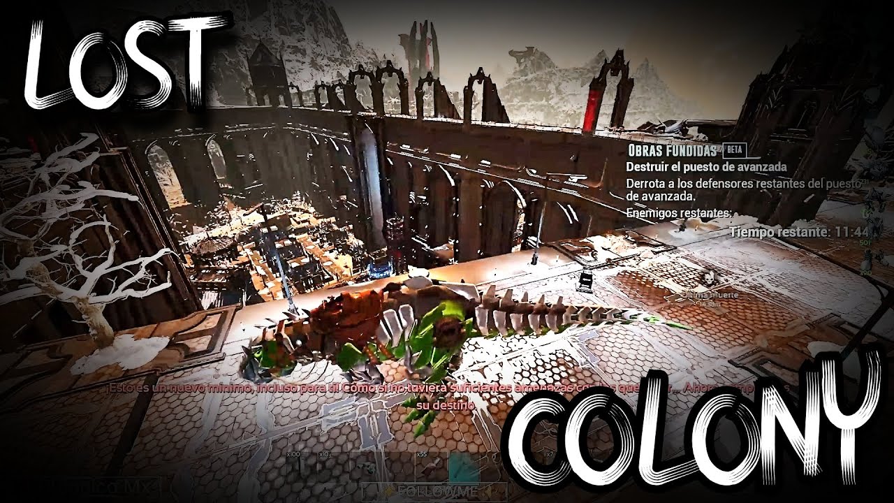 MI PRIMER EXPERIENCIA EN LOST COLONY (sale mal) | ARK ASA PVP