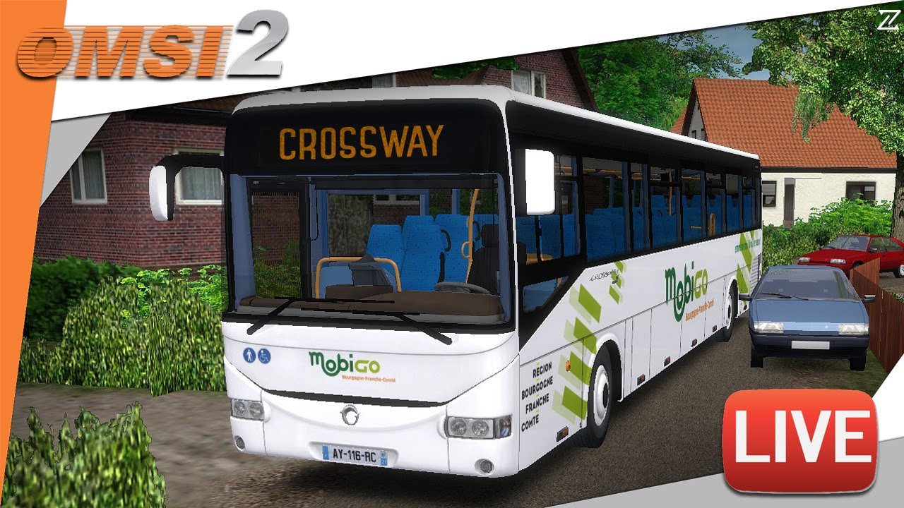 🚌 OMSI 2 | Du car et des petites routes !  + DLC Irisbus [LIVE]
