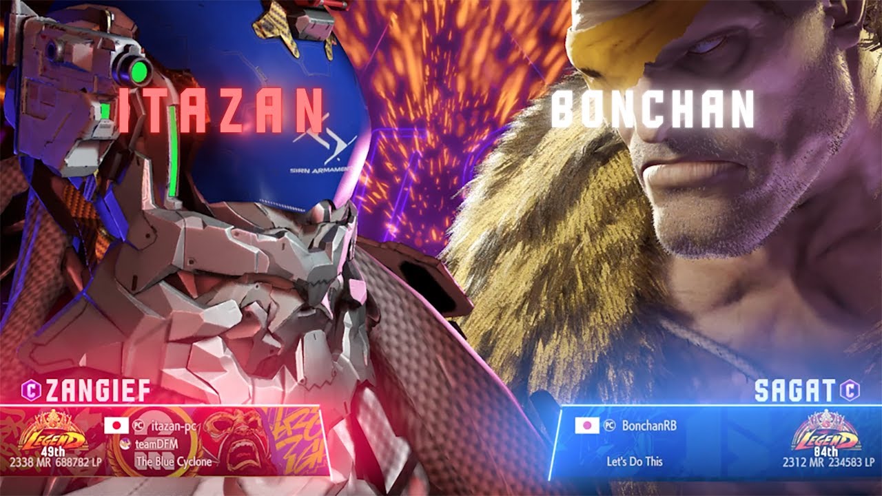 SF6 ▰ ITAZAN (ZANGIEF) vs BONCHAN (SAGAT) ▰ High Level Gameplay