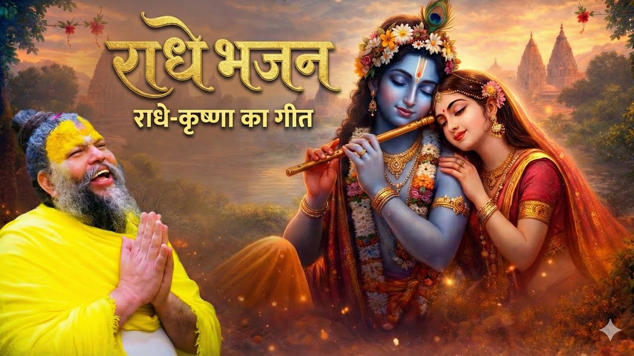 Radhe Radhe | Shant Bhajan for Sleep & Meditation | Krishna Radha Naam Jaap🙏🙏