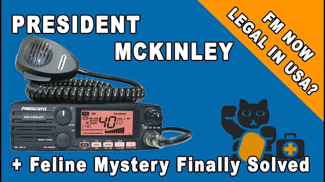 President McKinley SSB CB Radio - Unboxing Review - Best CB in 2022