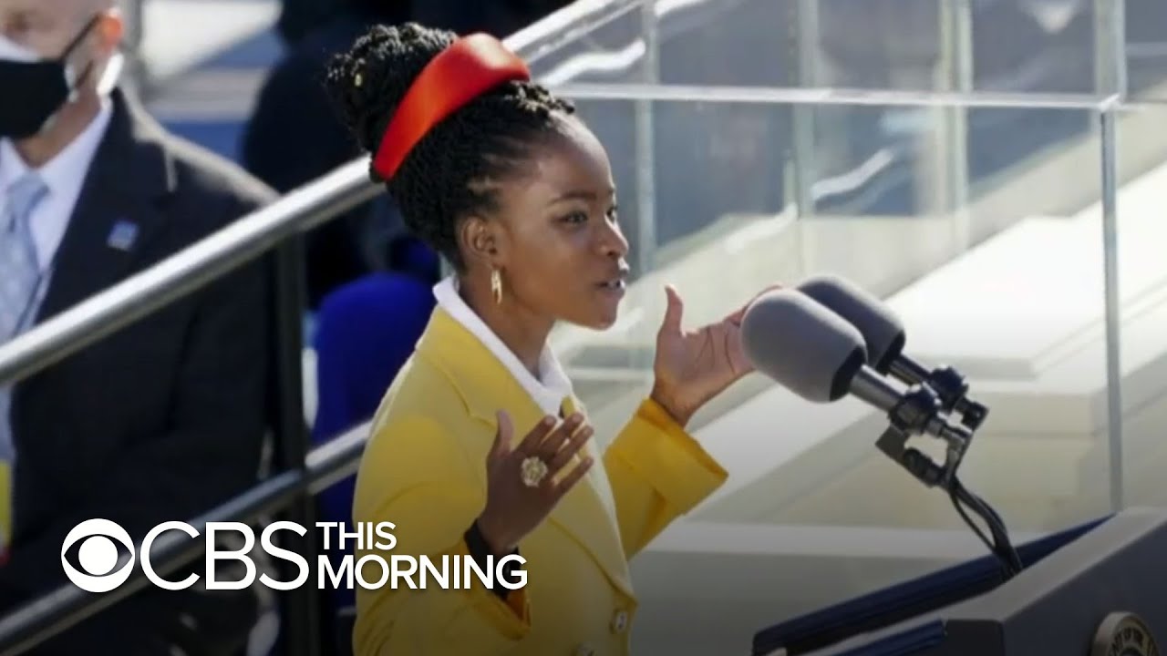 22-year-old poet Amanda Gorman delivers stirring inauguration performance