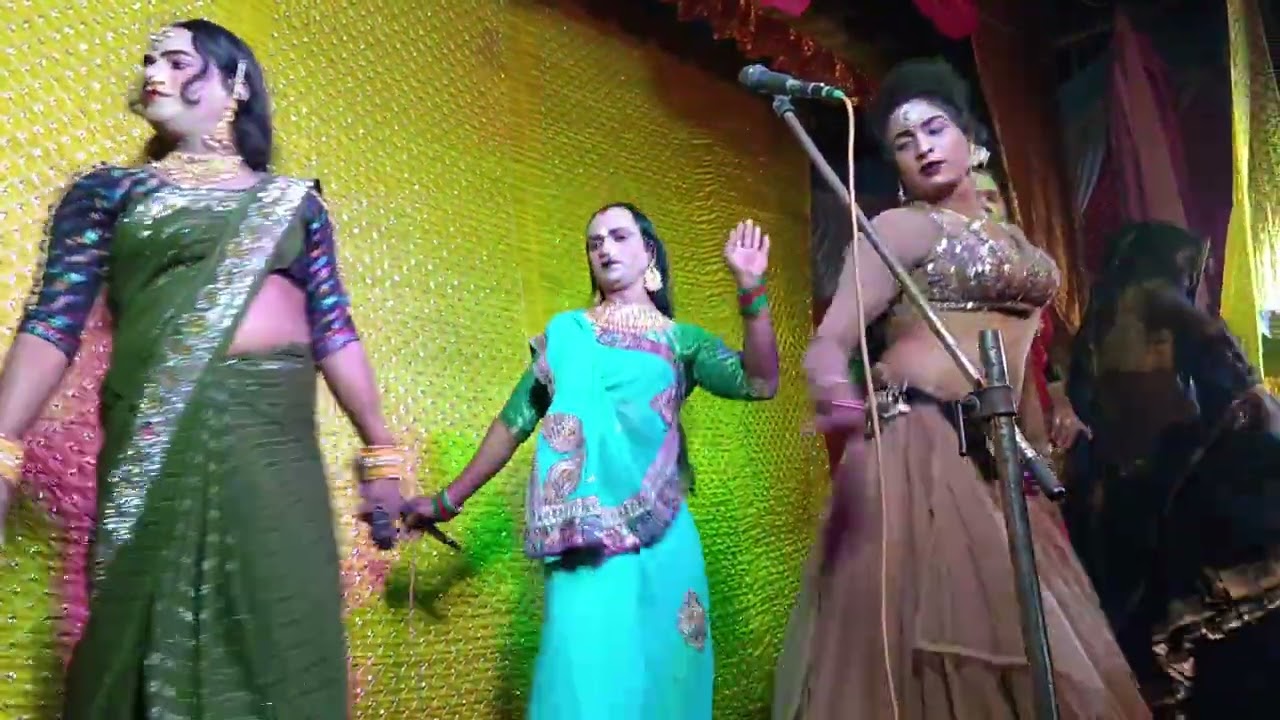 Kanhaiya tumhe Dil De Diya Hai Rajesh Nirala ke mukharvind se Sangam Sangeet party Maharajganj UP 