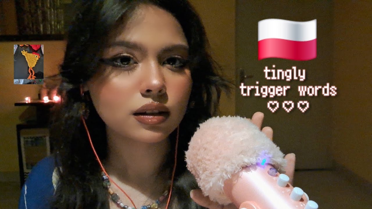 [lofiASMR] tingly trigger words in Polish | asmr po polsku