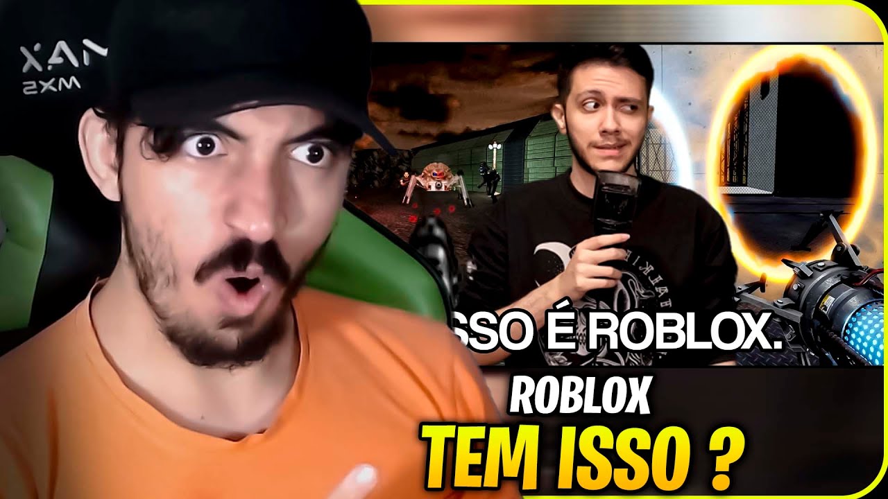 ROBLOX É MUITO MAIS QUE UM JOGO INFANTIL - Bruno Rataque | Leozin React