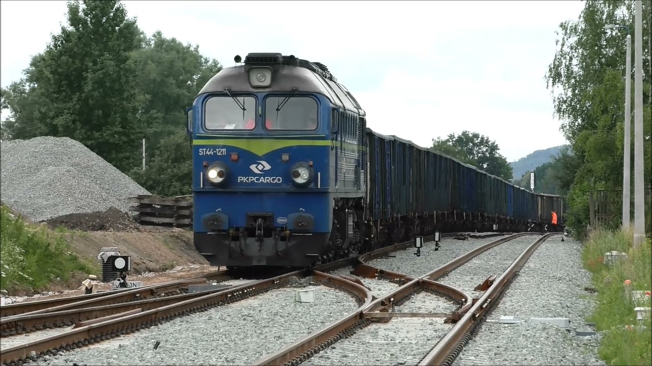 Pociągi w Ścinawce Średniej 2021r.