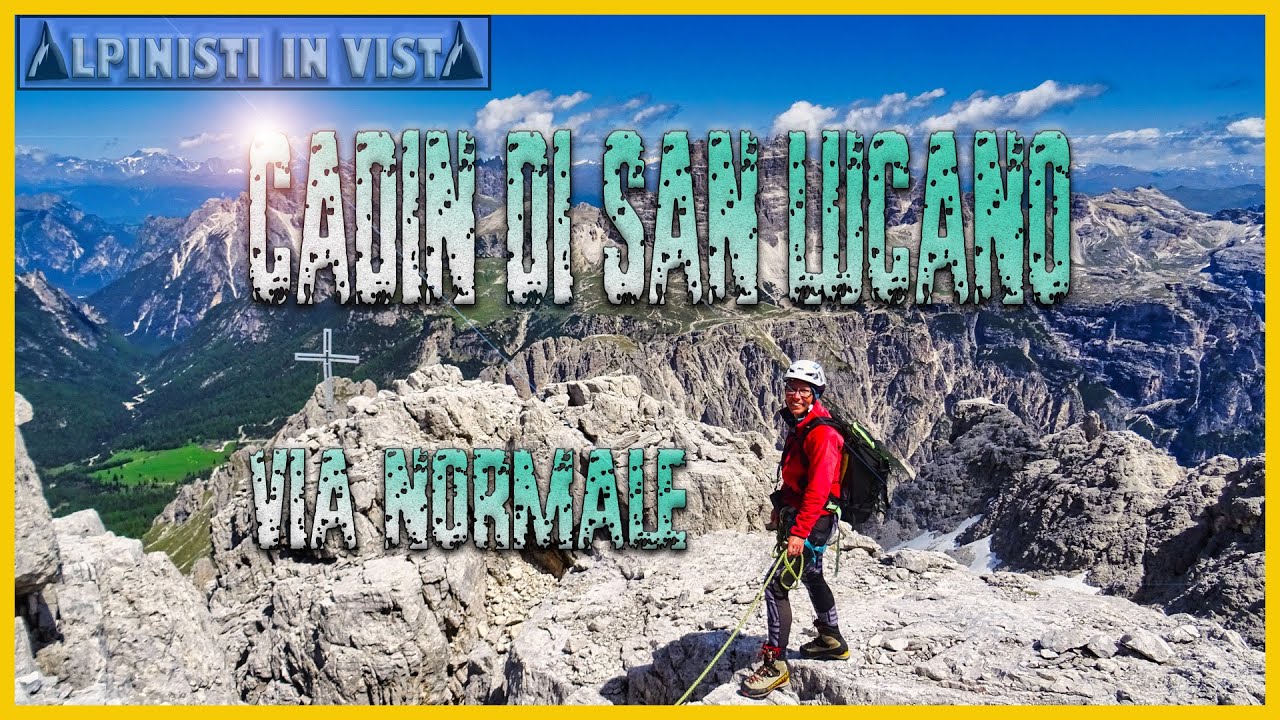 Cadin di San Lucano, Via Normale