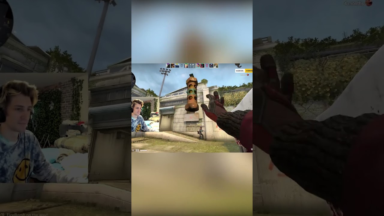 The worst play in CSGO history! (XQC is really bad...) #csgo #bad #funny #fail #cs2 #crazy #broken