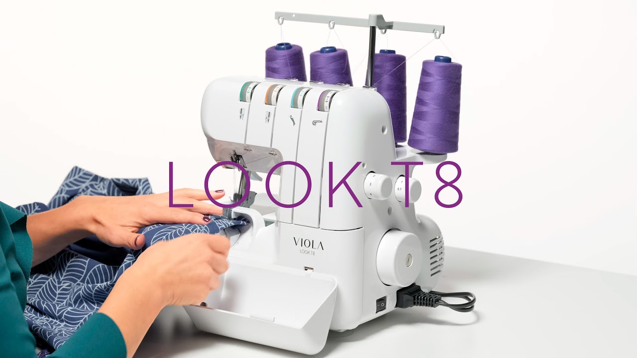 FR&mdash; Viola Look T8 Machine surjeteuse