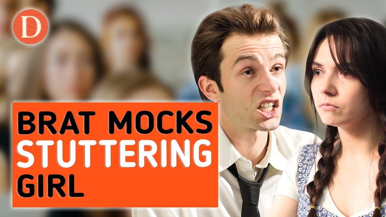 Brat Mocks Stuttering Girl, Then She Does THIS To Make Her Voice Heard | @DramatizeMe