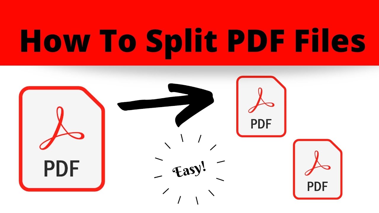 How to SPLIT Your PDF Files (with Ilovepdf.com)
