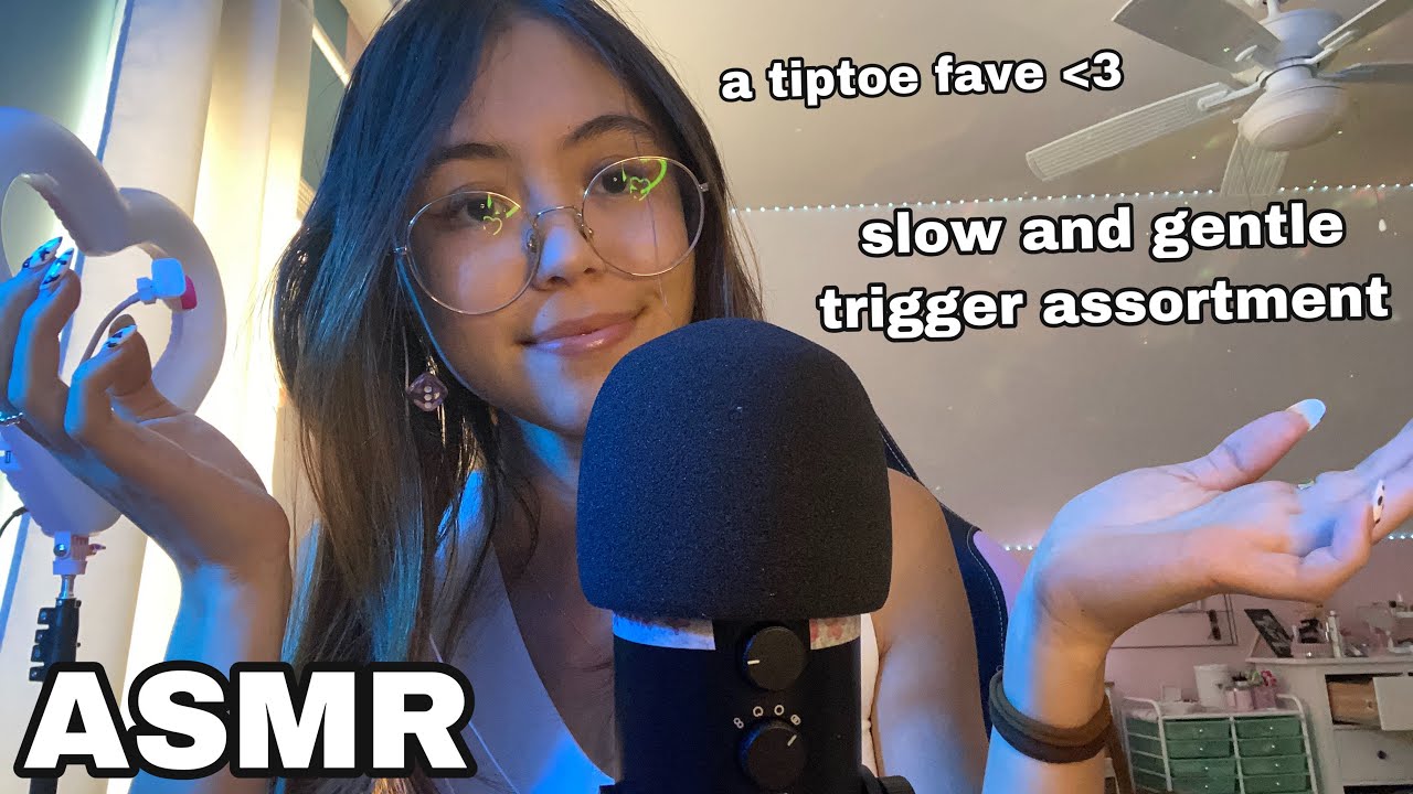 ASMR | Slow and Gentle Mouth Sounds & Trigger Assortment
