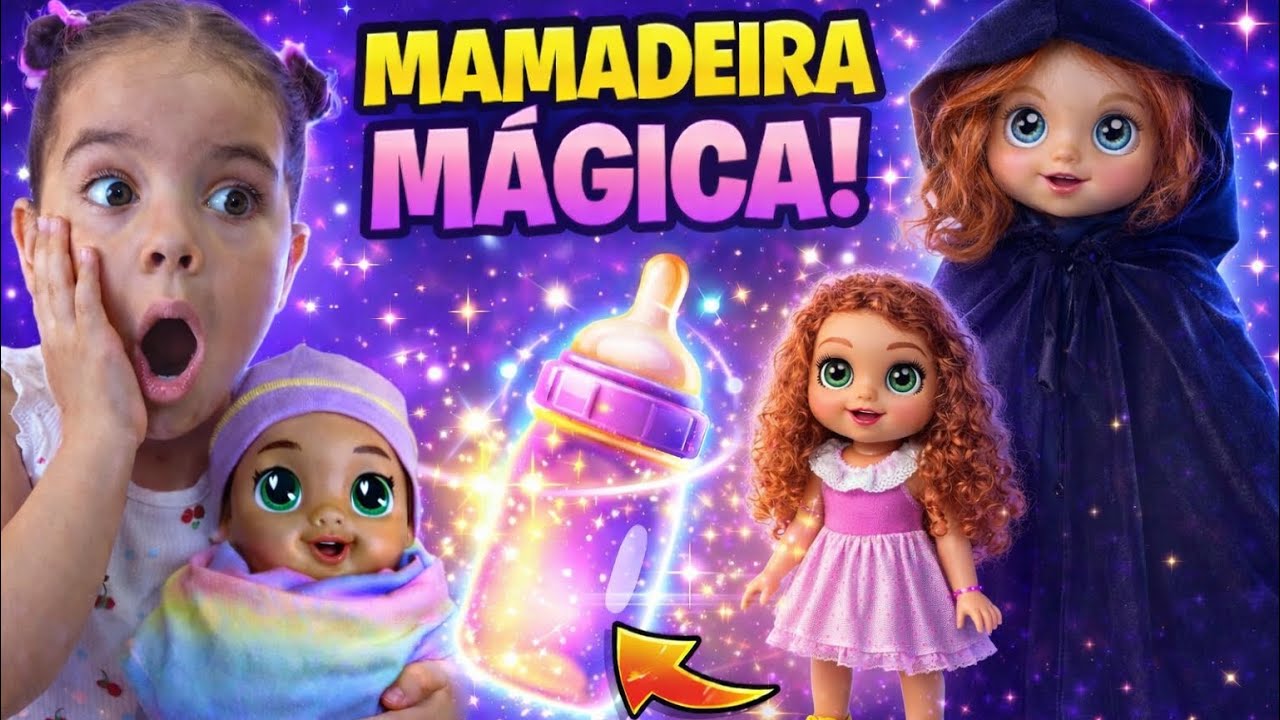 DEI A MAMADEIRA MÁGICA E ISSO ACONTECEU… 😱🍼