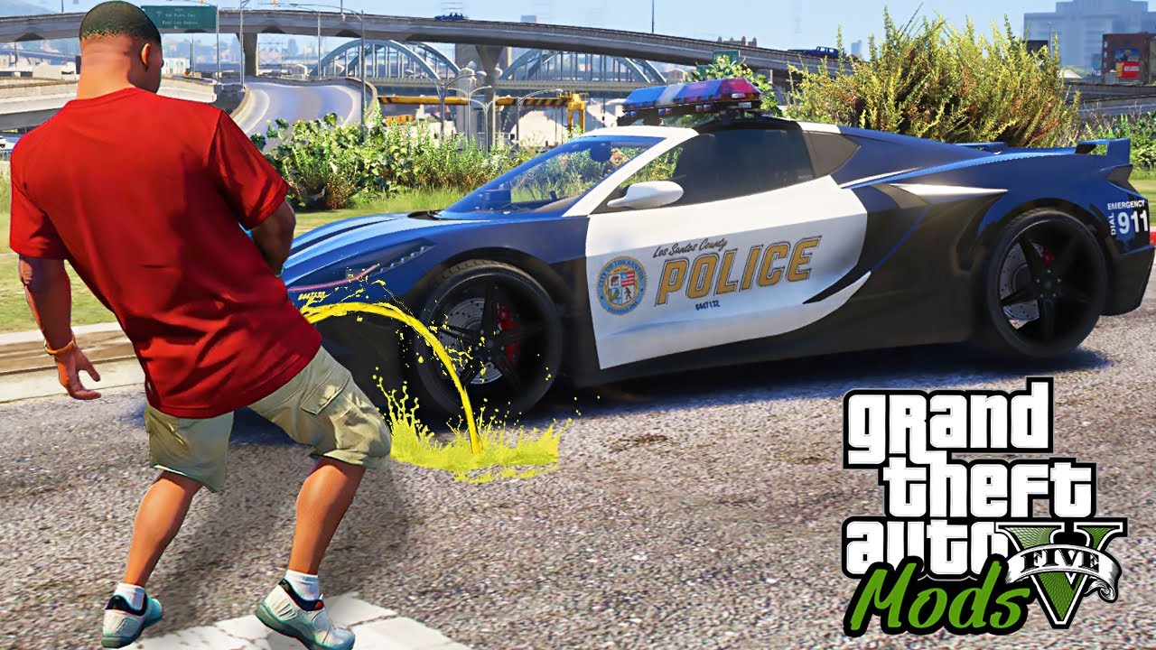 TENTANDO QUEBRAR O MÁXIMO DE LEIS POSSÍVEL NO GTA 5! - GTA V MOD