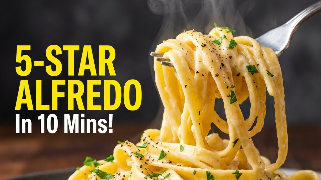 The BEST Authentic Alfredo Sauce Recipe (Ready in 10 Minutes!)