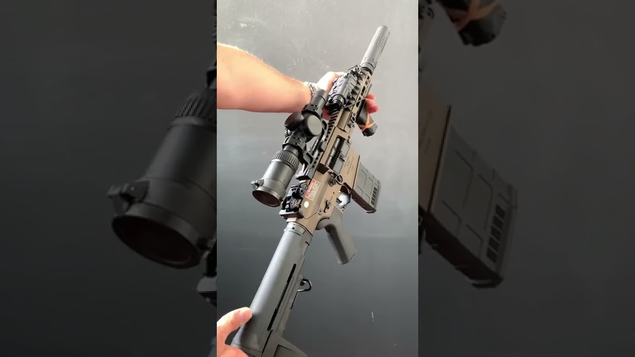 Ares Amoeba Airsoft AR308S Full Metal 7.62 Style #airsoft #softairgames #shorts