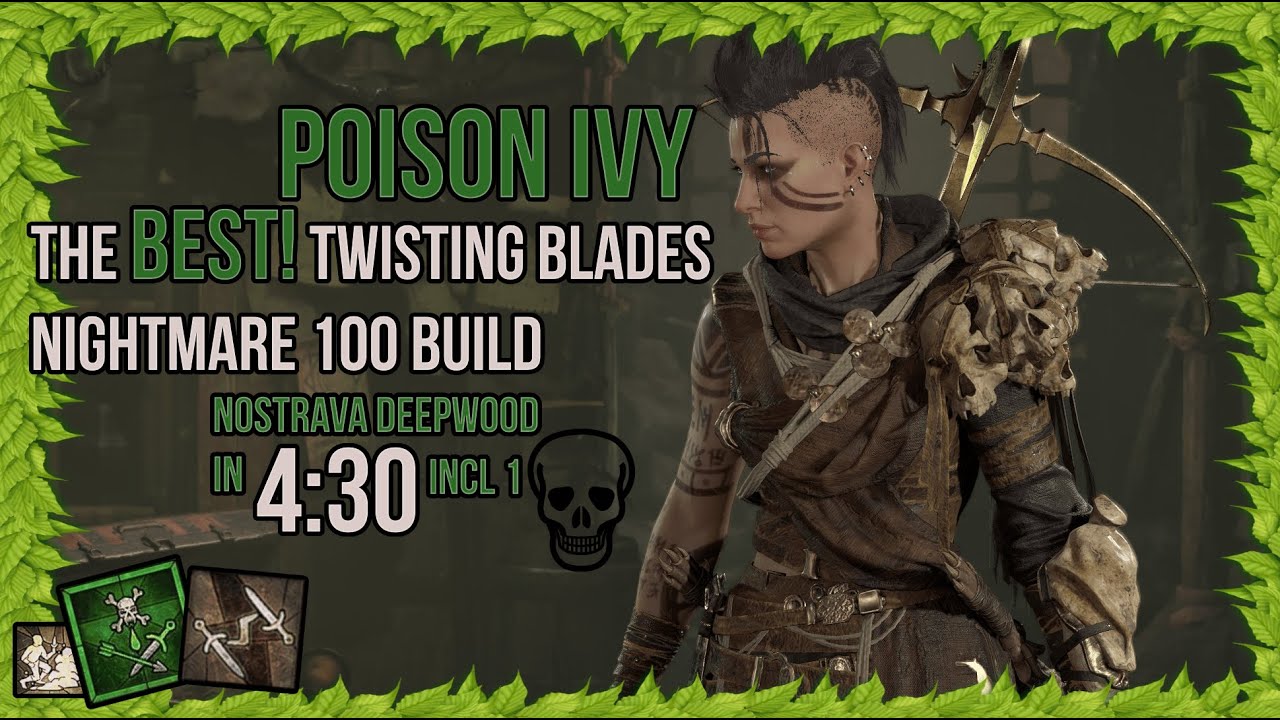 Poison Ivy - THE BEST Poison BARBER build for TB Rogue! vs Nostrava Deepwoods 100NM