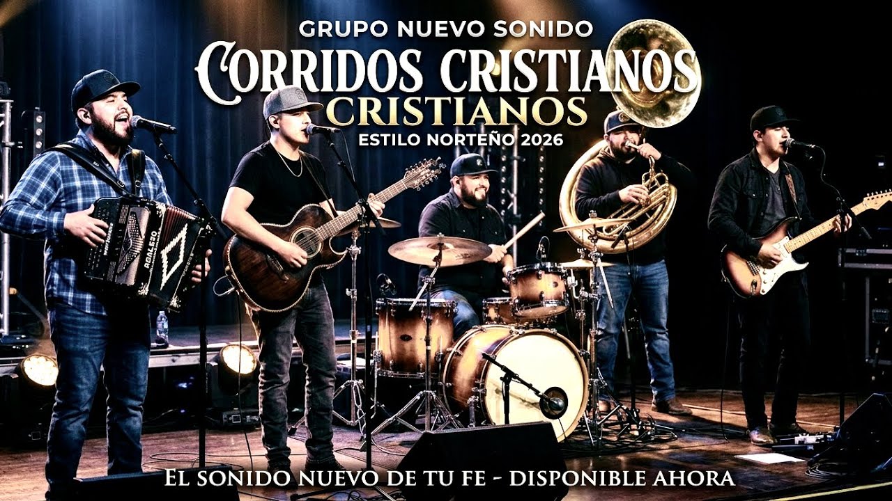 Corridos Cristianos 2026 Estilo Norteño - Nuevo Sonido 