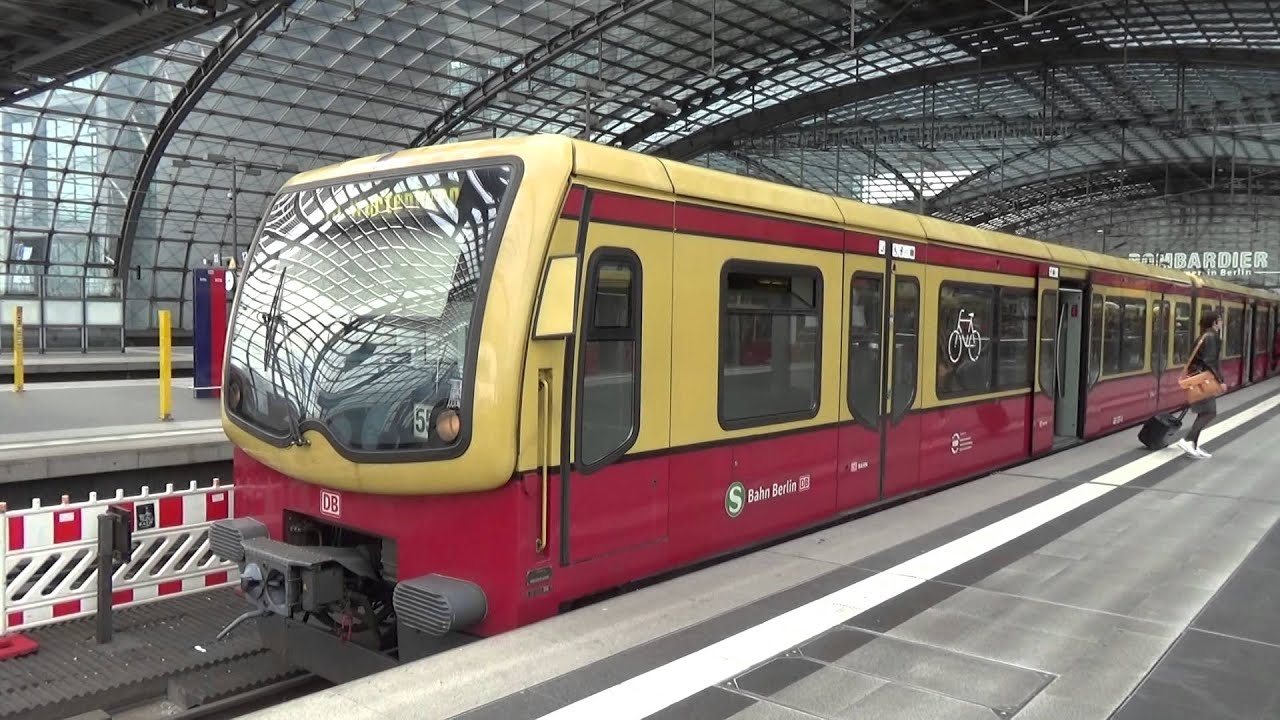 BR 481/482 (DB, Berliner S-Bahn) S75 nach Wartenberg - Berlin Hbf.