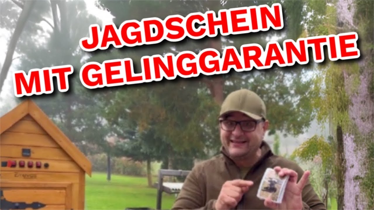 GARANTIERT SICHER ZUM JAGDSCHEIN - SO GEHTS --- Klaus grillt