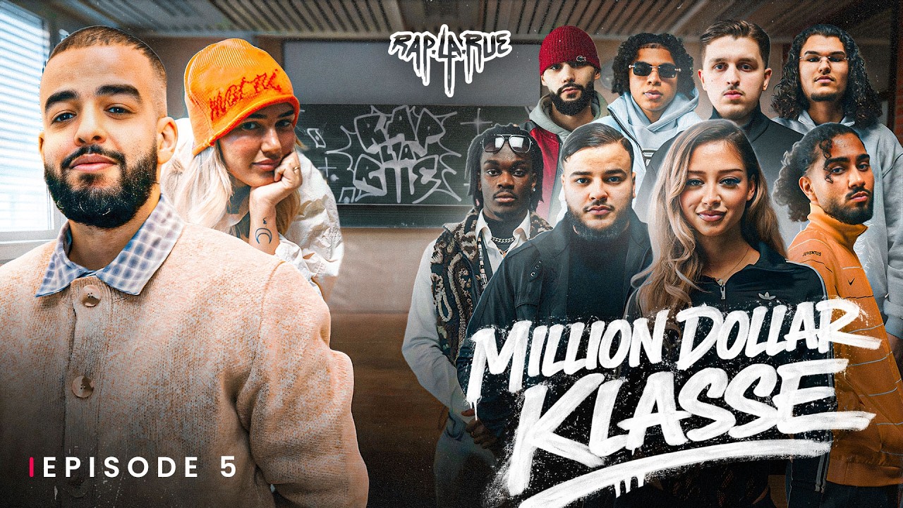 RAP LA RUE 3 | DIE MILLION DOLLAR KLASSE MIT LOREDANA📙 | RUNDE 1 EPISODE 5 | RAP LA RUE GROSSE PAUSE