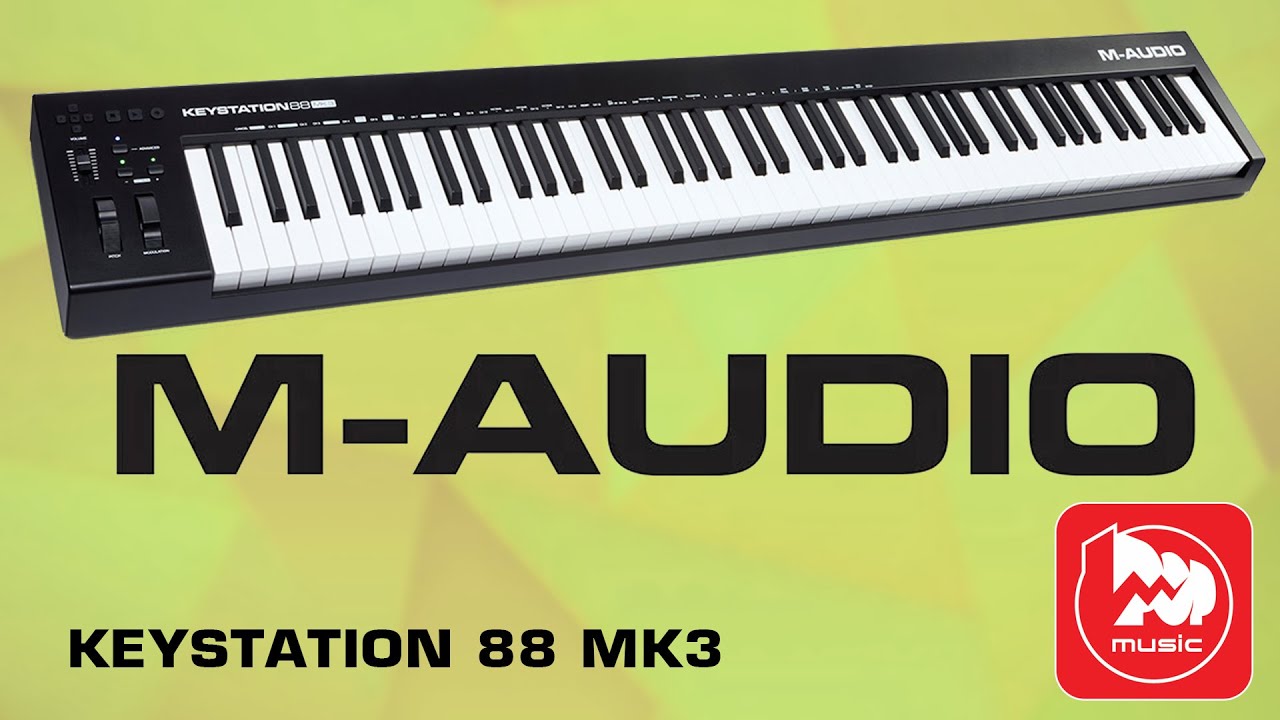Миди-клавиатура M-AUDIO KEYSTATION 88 MK3