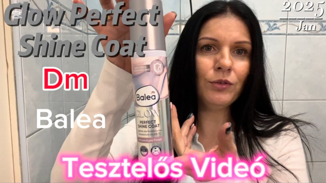 🎬TESZT VIDEÓ🎬TikTok kedvenc ✨Glow Perfect Shine Coat✨#dm#teszt #hair