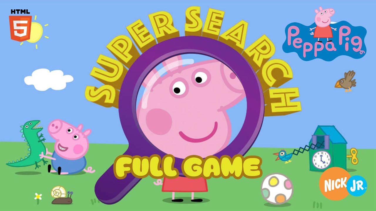 Peppa Pig&trade;: Super Search (HTML5) - Nick Jr. Games